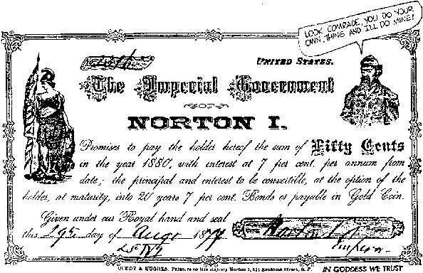 Kaiser Nortons Geld